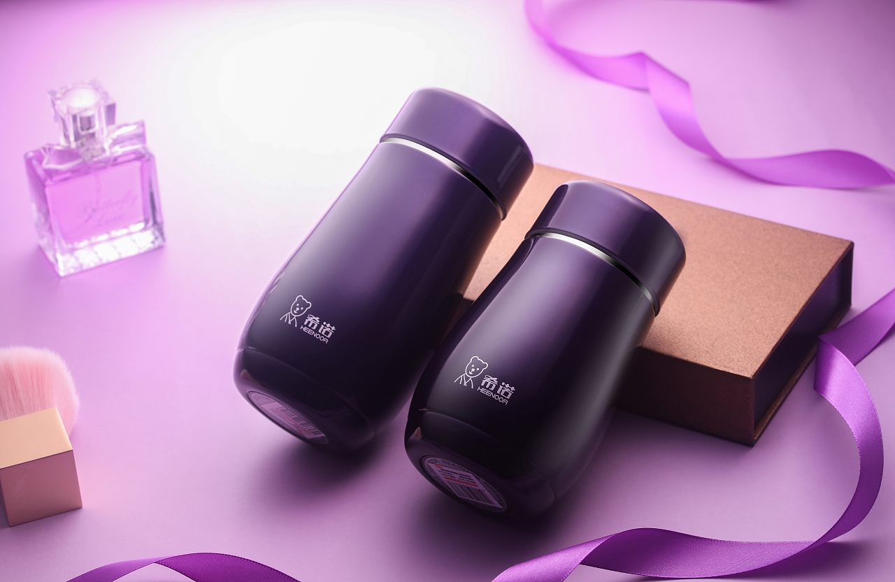 玻璃杯+保温杯（图ZODM1OTIwMzI=） - 产品摄影 - 站酷设计师摄影师丶峰原创素材 - 站酷ZCOOL