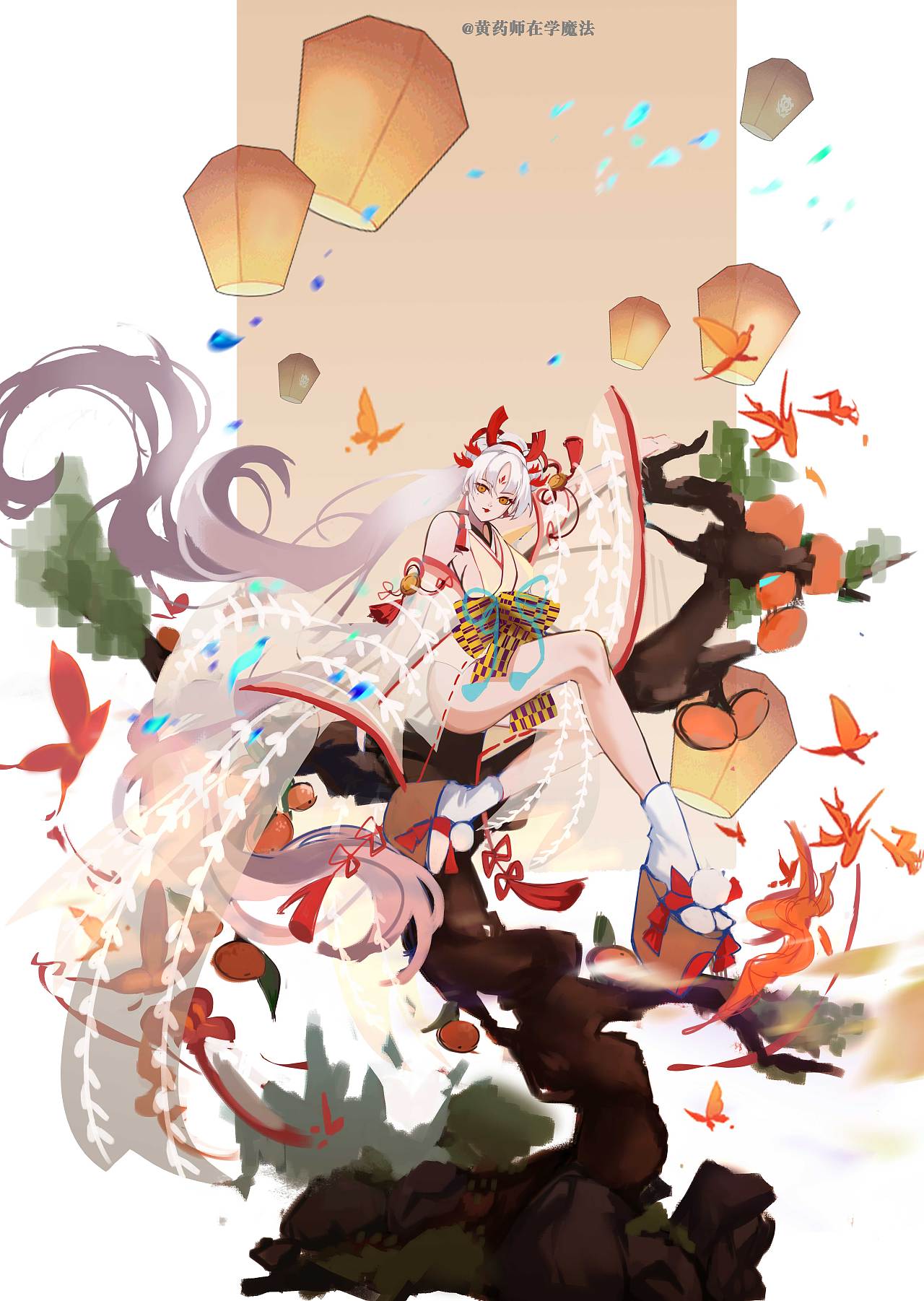 角色插画-不知火