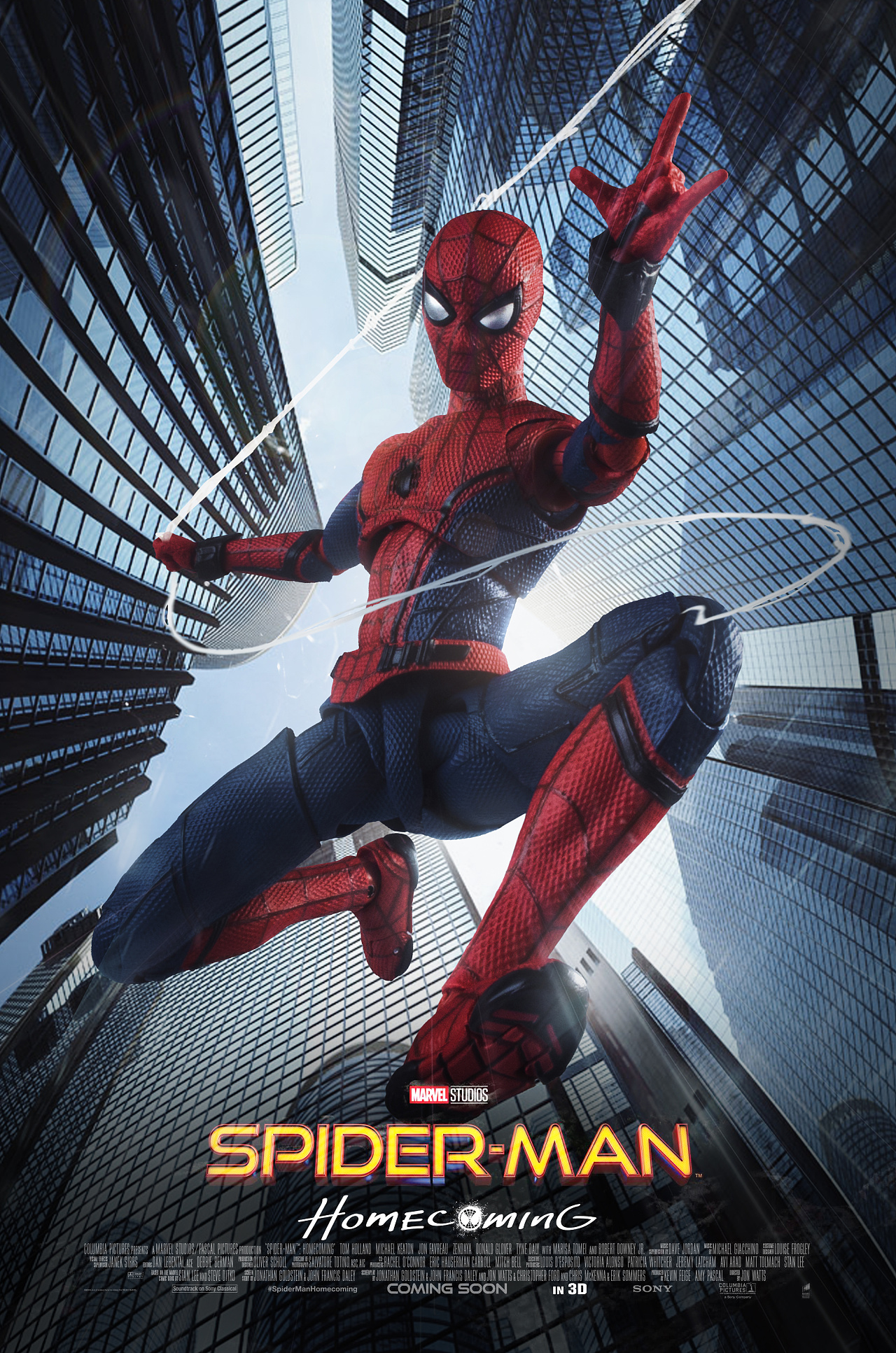 模玩摄影后期蜘蛛侠英雄归来