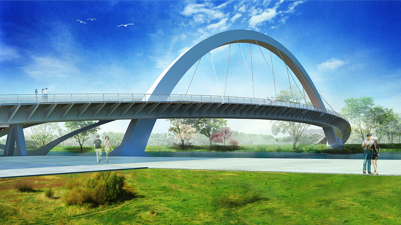 桥设计（图ZNDQwNzA3MTY=） - 建筑设计 - 站酷设计师Lexizhu原创素材 - 站酷ZCOOL