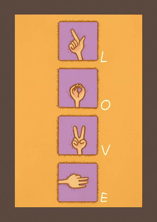 《无声雨 我爱你》（图ZNDc2NzYyOA==） - 商业插画 - 站酷设计师哈哈小子原创素材 - 站酷ZCOOL