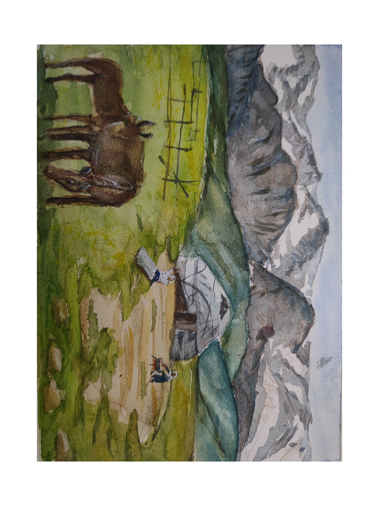 近期水彩练习（图ZMzAxNjEzNTM2） - 创作习作 - 站酷设计师冬躲西藏原创素材 - 站酷ZCOOL