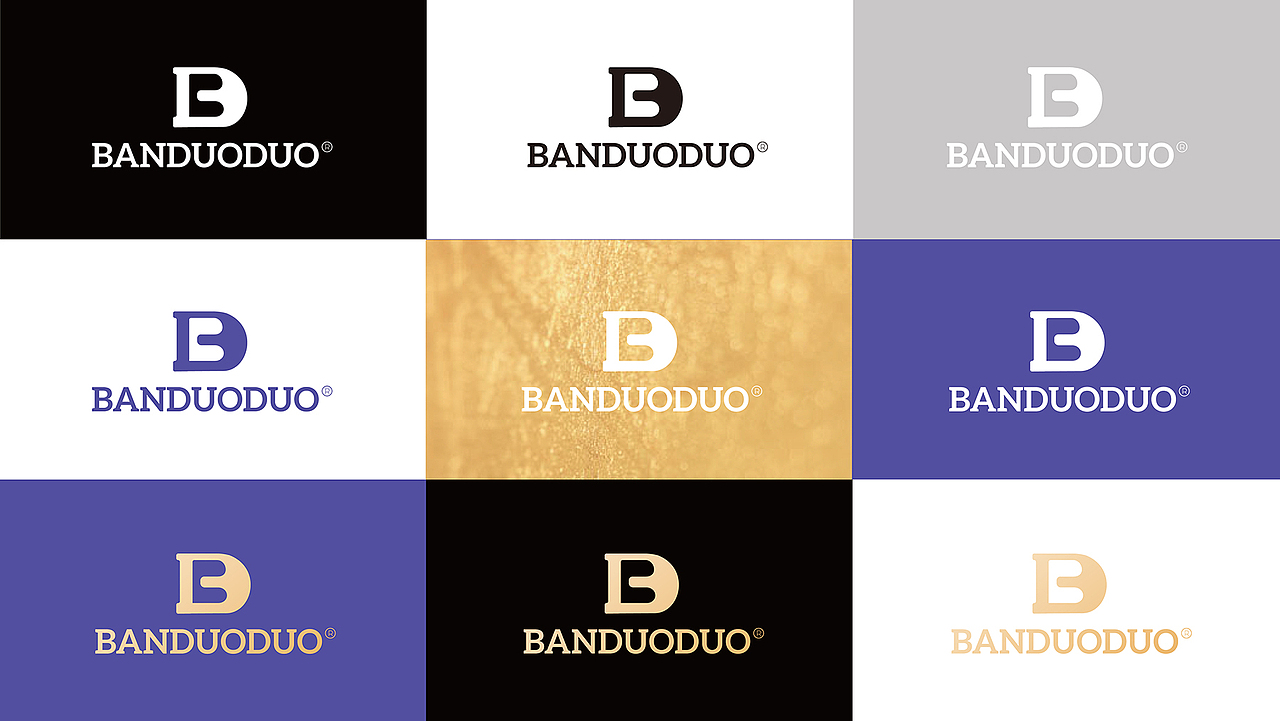 BANDUODUO服装商标（图ZMTM3NDI2NjA0） - Logo - 站酷设计师张俊添原创素材 - 站酷ZCOOL