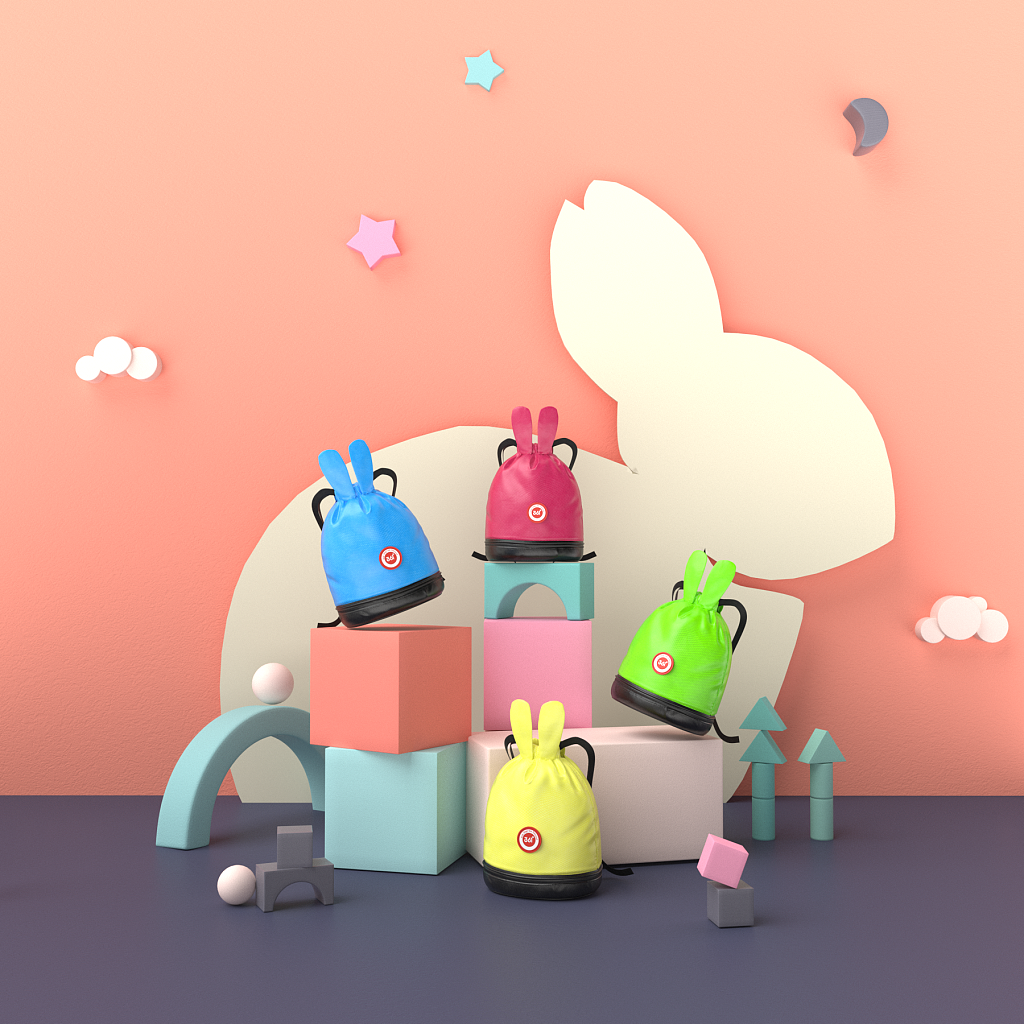 儿童泳包场景建模渲染（图ZMTc1MDg2Njg0） - 产品 - 站酷设计师kyo酱原创素材 - 站酷ZCOOL