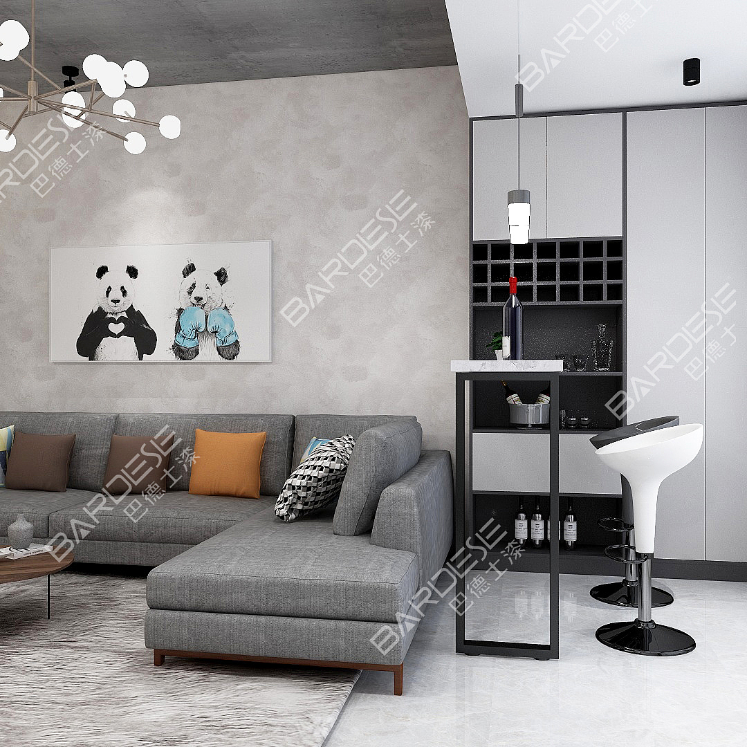 巴德士艺术漆-巴德士漆酷家乐案例展示