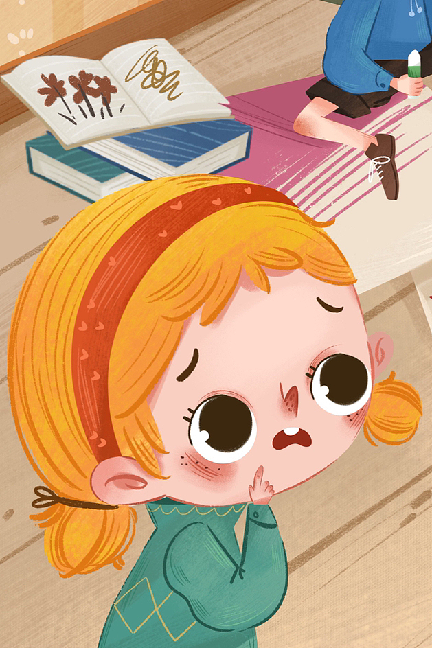 《调皮捣蛋鬼》儿童绘本（图ZMjk2MjQwNjY4） - 儿童插画 - 站酷设计师阿庙原创素材 - 站酷ZCOOL