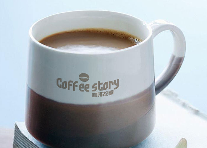 一款咖啡馆品牌“咖啡故事”的logo设计