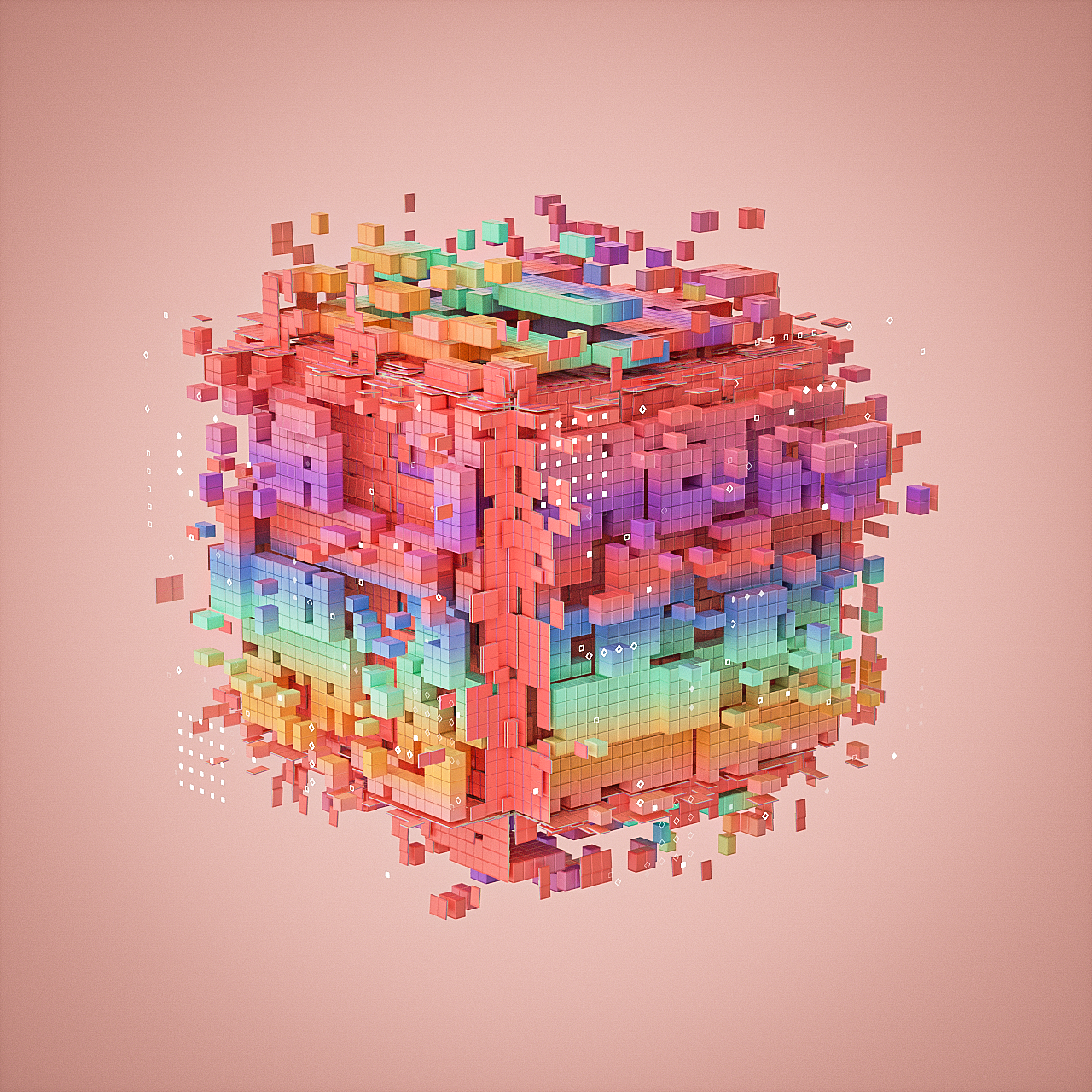 Cube Concept Design方形概念与科技幻影