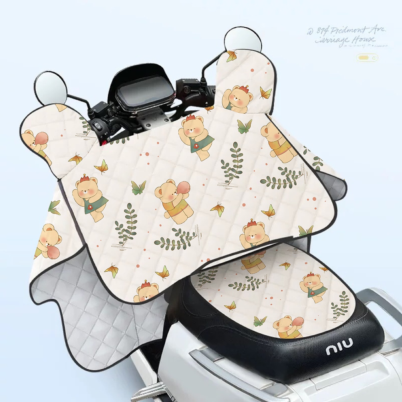 原创印花设计(快乐的小熊)