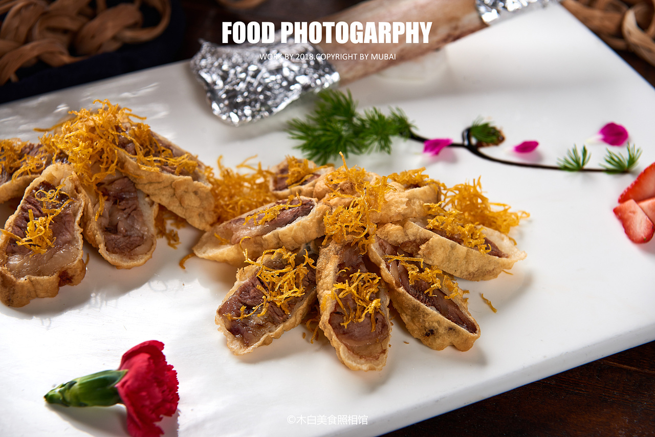 粤菜拍摄粤菜鱼翅烧味中餐美食摄影