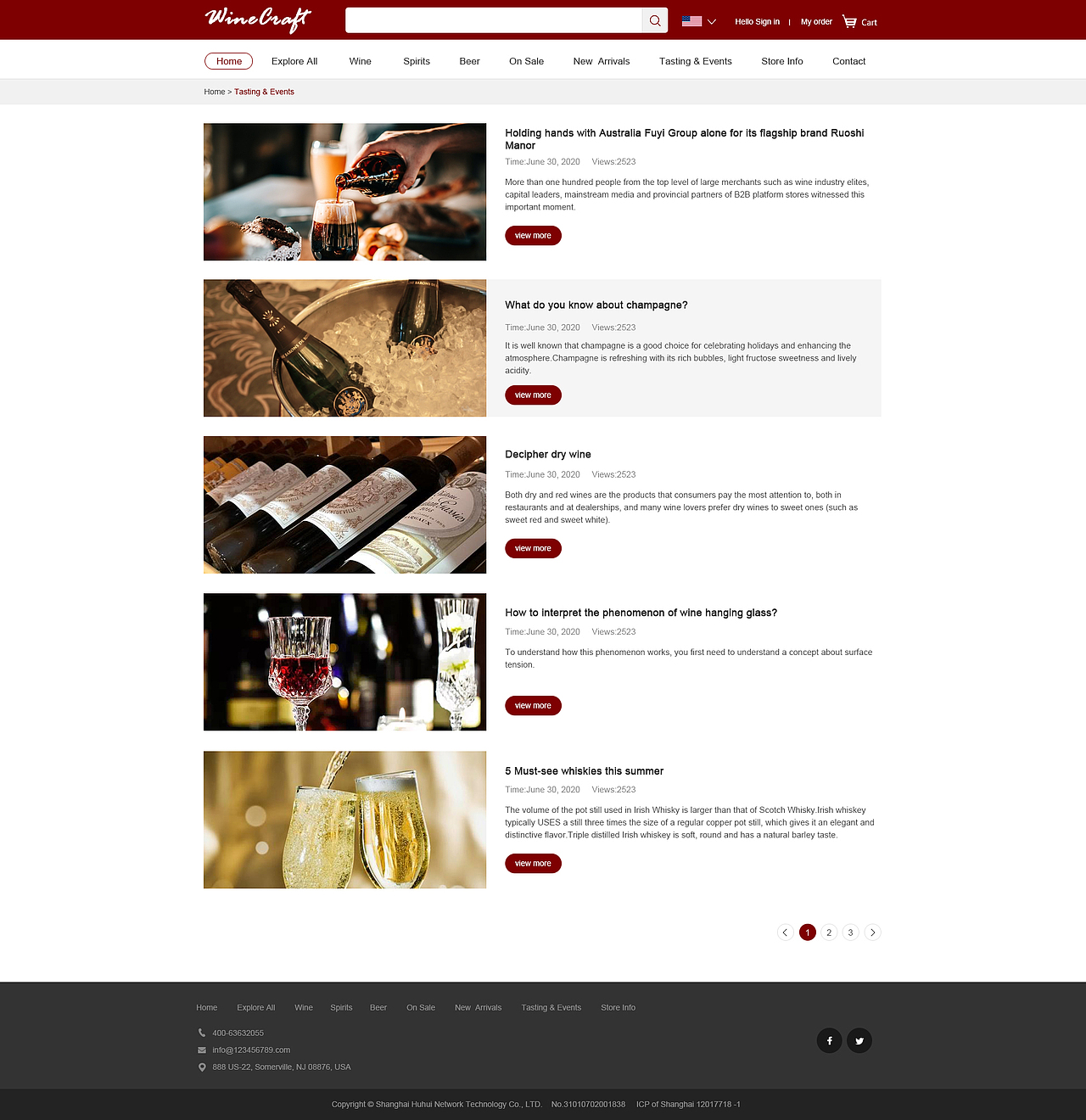 电商平台/商城设计/网页设计/红酒网页设计（图ZMjMyNzE2ODI0） - 电商 - 站酷设计师Annabella_TT原创素材 - 站酷ZCOOL