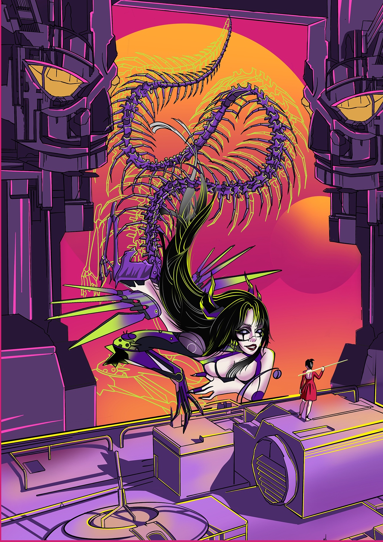 山海经之赛博朋克风