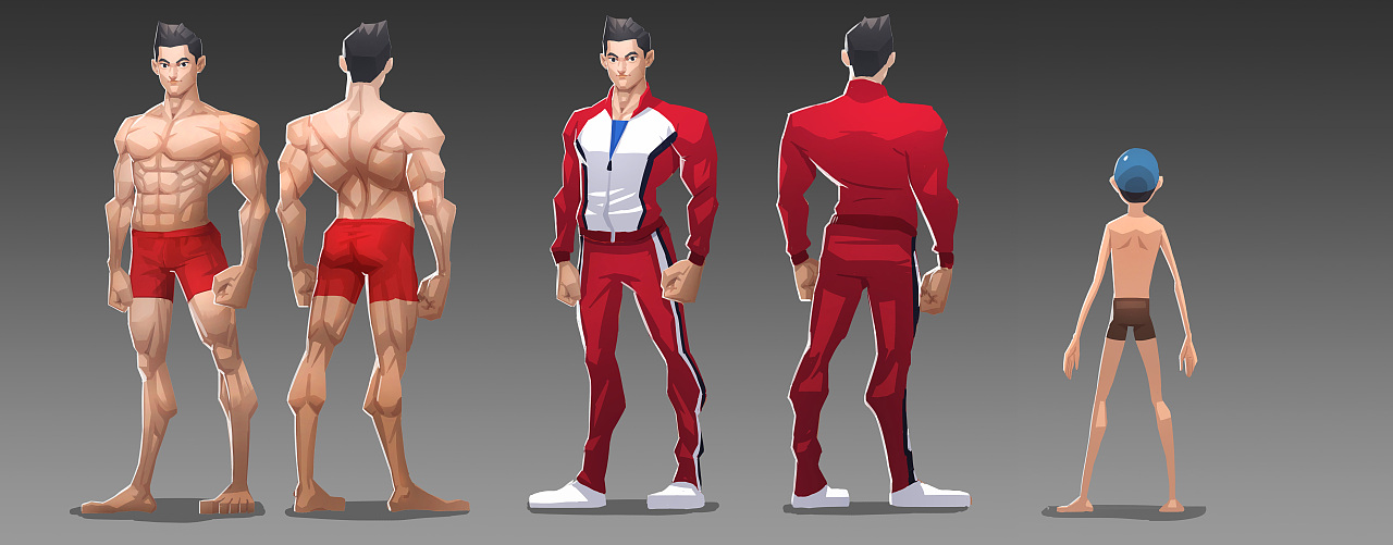 吉列2016宁泽涛3d动画设定