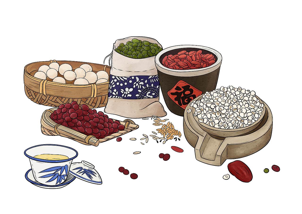 香港佳佳甜品手绘美食系列