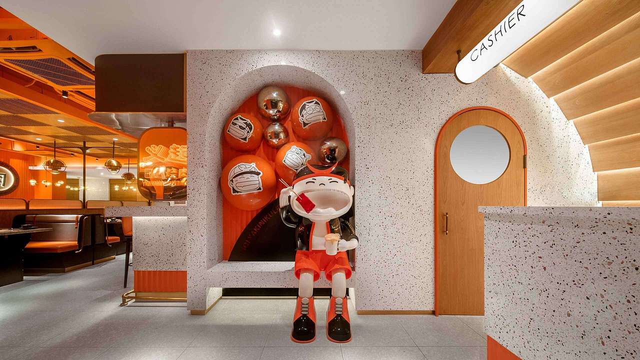 郑州义起烤肉一起行日式烧烤装修公司设计案例