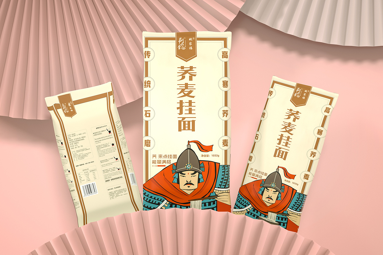 荞麦面/食品|平面|包装|河南茵念品牌设计_原创作品-站酷zcool