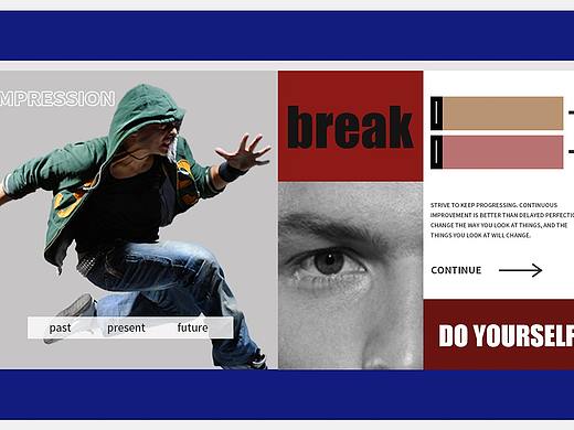 做自己（色彩搭配）（個(gè)人主頁-ZNDQ0NDk1MDQ=） - 其他平面 - 站酷設(shè)計(jì)師出岫觀柳暗原創(chuàng)素材 - 站酷ZCOOL