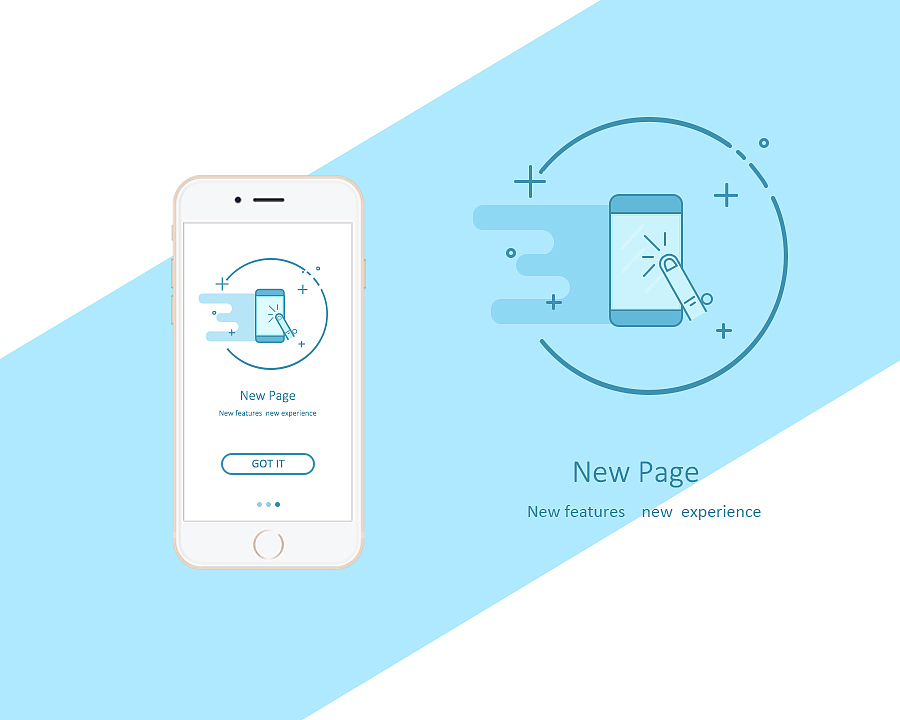 引導(dǎo)頁面練習(xí)（圖ZNDc3ODk4NDA=） - APP界面 - 站酷設(shè)計(jì)師JC西瓜原創(chuàng)素材 - 站酷ZCOOL