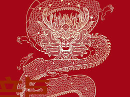原创插画｜龙年插画新鲜出炉啦｜🉑️授权
