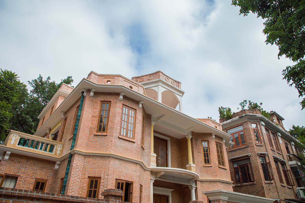 广州东山口红砖小洋房