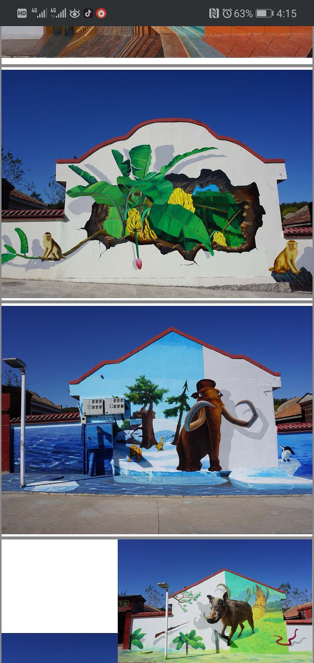 墙体彩绘,彩绘涂鸦,3d立体画