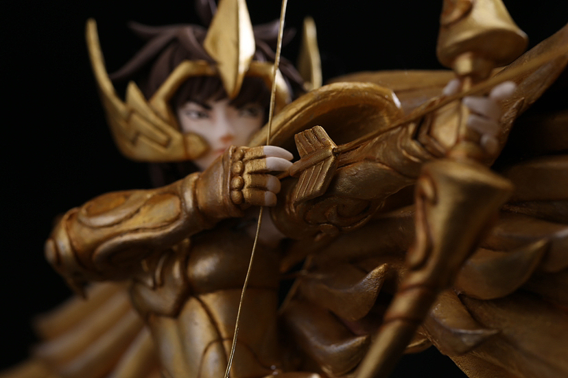 原创造型设计粘土作品—黄金圣斗士射手座