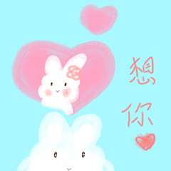 闲来无事的兔子（图ZMjczMzQ0NjY0） - 绘本 - 站酷设计师巩寒雨原创素材 - 站酷ZCOOL