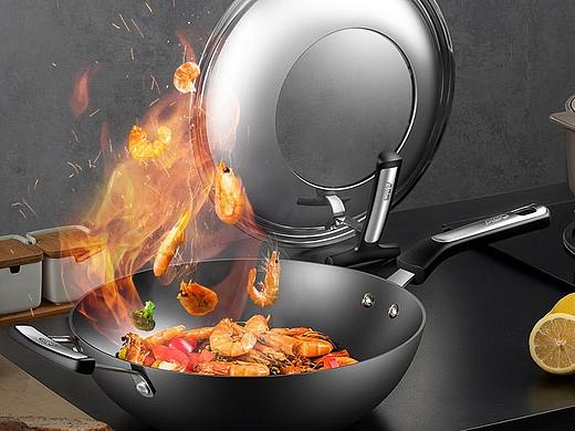 爱仕达炒锅 平底锅 铁锅 产品详情页设计（个人主页-ZNDM0MzgyMzY=） - 其他 - 站酷设计师可以叫大蛇丸原创素材 - 站酷ZCOOL