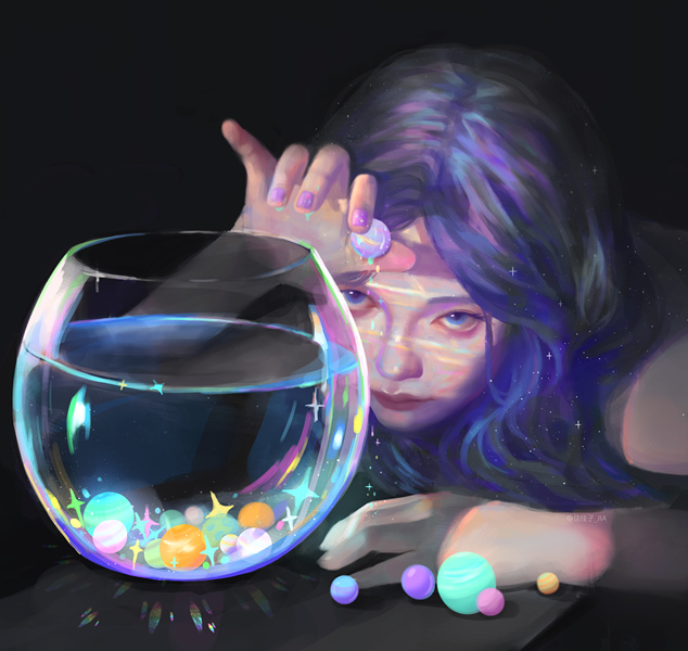 插画-人像