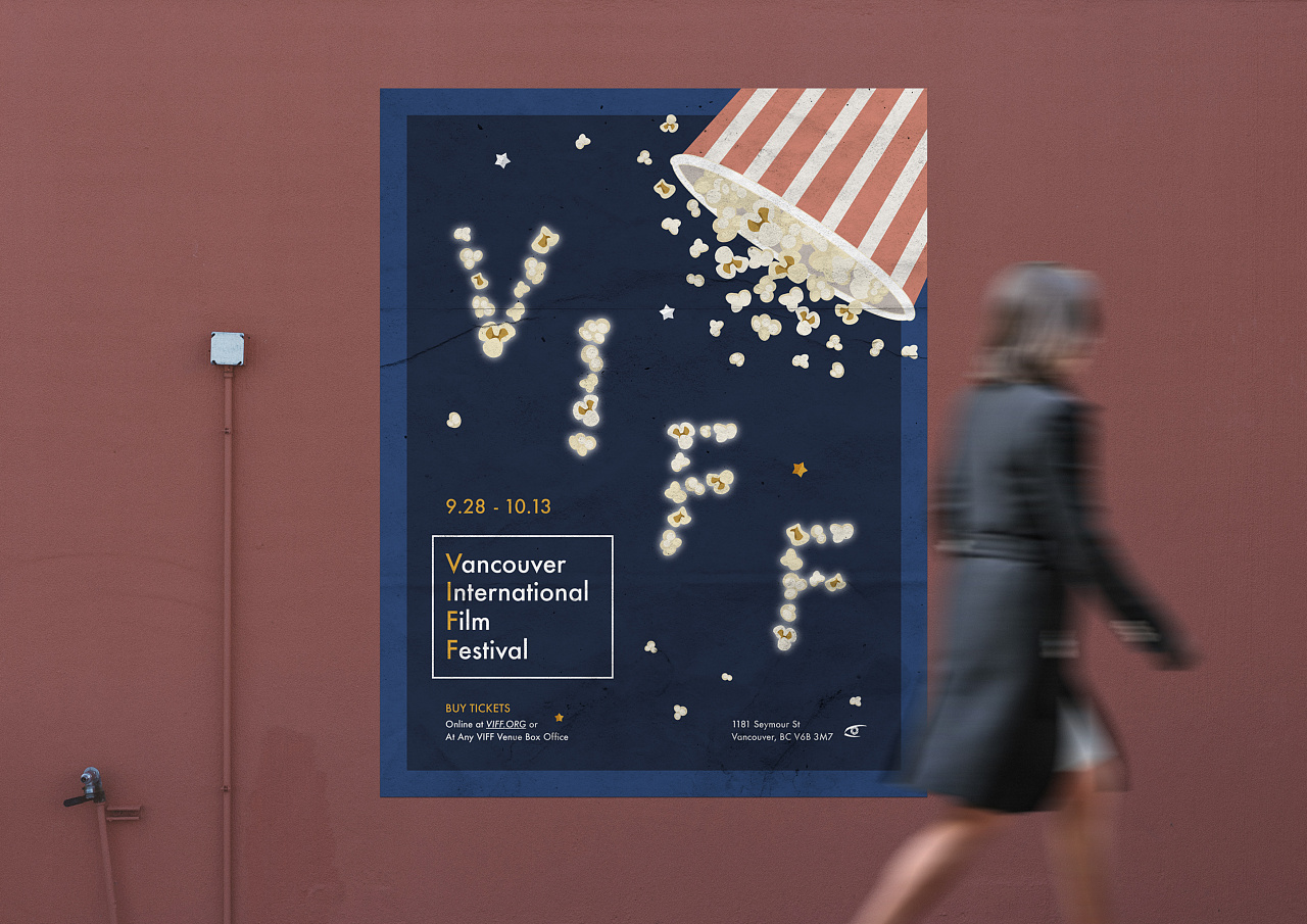 温哥华国际电影节海报设计