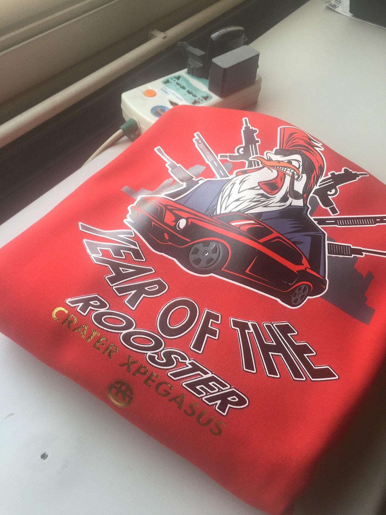 鸡年帽衫设计后续—实物