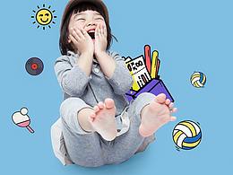 六一儿童节海报本人作业