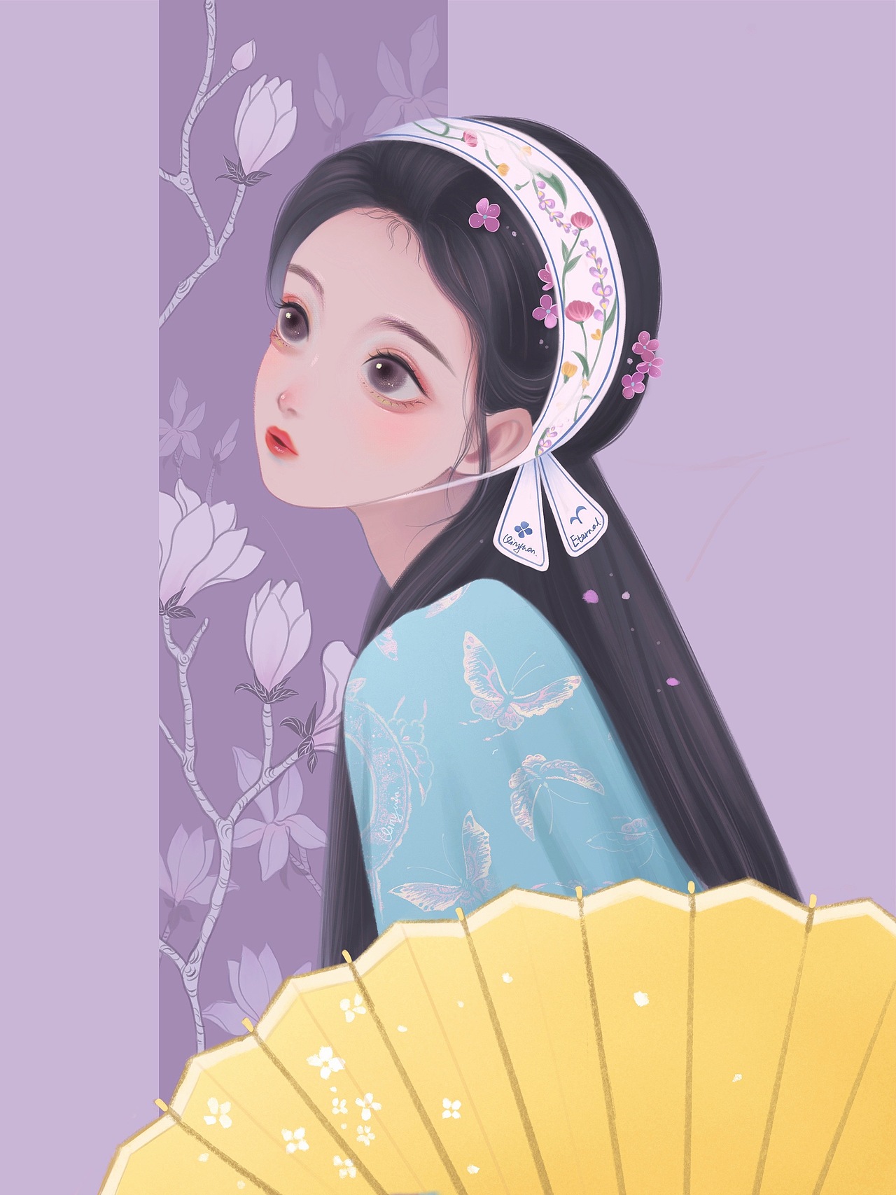 郁色古风少女 / 插画合集（图ZMjg2MzQyMDgw） - 商业插画 - 站酷设计师沁园的圈圈原创素材 - 站酷ZCOOL