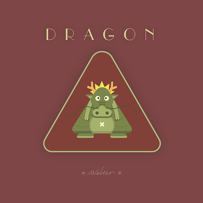 12生肖形象设计（图ZODMzNzA2MDQ=） - 商业插画 - 站酷设计师Walter泉原创素材 - 站酷ZCOOL