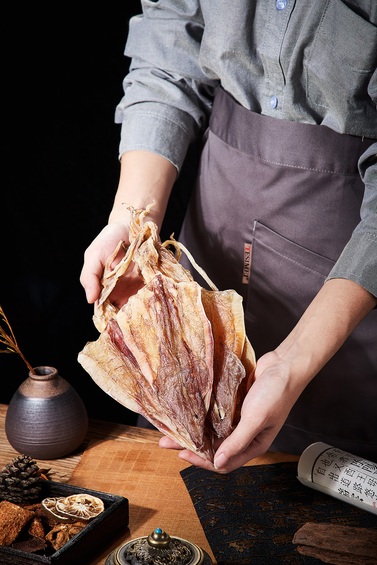 魷魚干美食攝影（圖ZMjM4MzYxMzcy） - 產(chǎn)品攝影 - 站酷設(shè)計(jì)師fanny君原創(chuàng)素材 - 站酷ZCOOL