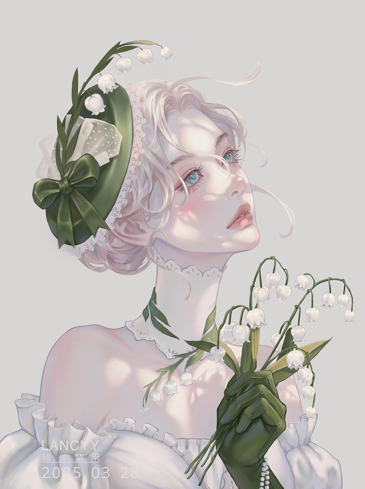 少女插画（图ZMzg4MjU4NjY0） - 商业插画 - 站酷设计师万万岁Lancyy原创素材 - 站酷ZCOOL