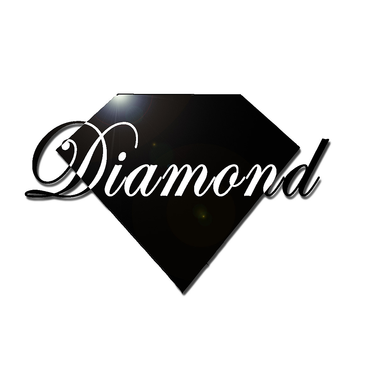 上海  |  学生 我的英文名字叫diamond,所以就想为自己设计一个logo