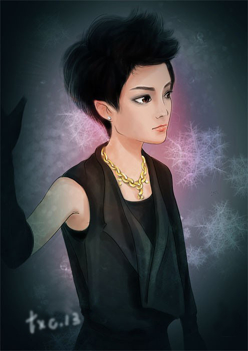 sai 人物原创（图ZMjI2NzU4ODg=） - 创作习作 - 站酷设计师机智的阿毛哥原创素材 - 站酷ZCOOL
