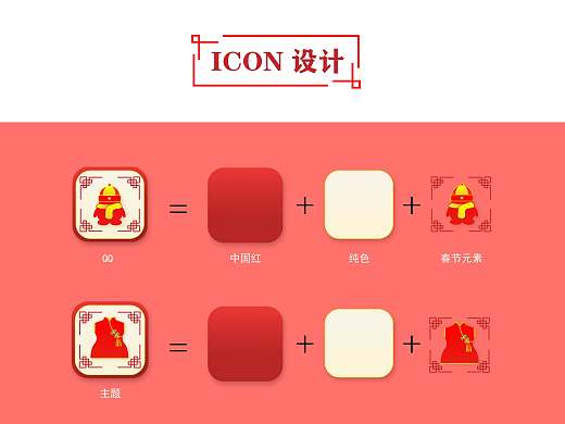 《一起过春节吧！》（个人主页-ZNTcxMzcxNjg=） - 主题/皮肤 - 站酷设计师吃几斤香菜原创素材 - 站酷ZCOOL