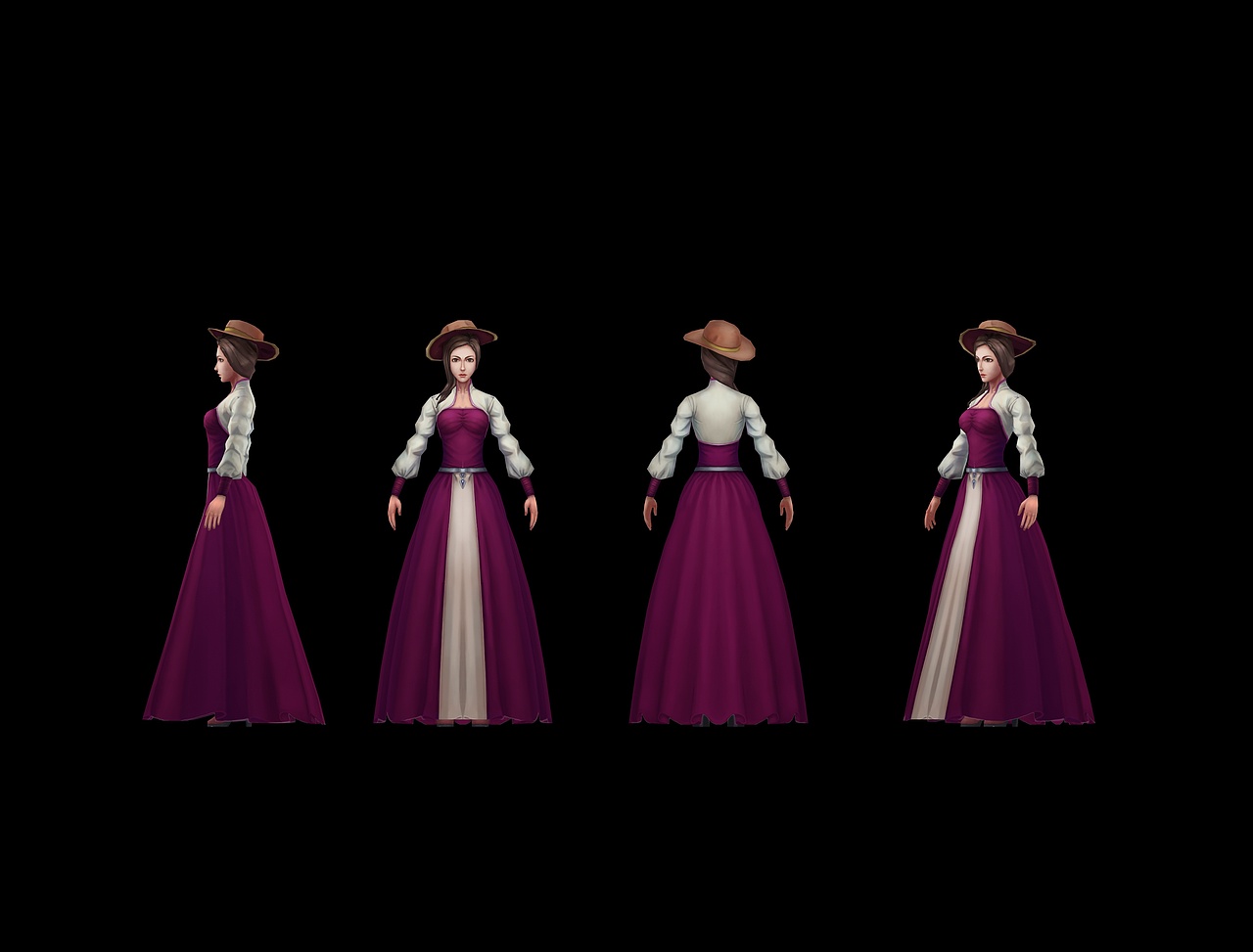 贵族女模型（图ZOTk1ODMxMzI=） - 人物/生物 - 站酷设计师DeDeMaCool原创素材 - 站酷ZCOOL