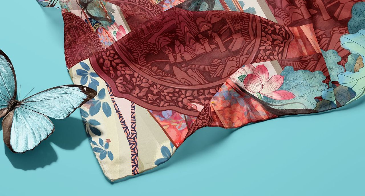 清剔红透雕挂盘/万物有灵（图ZMzU0NjAyMDQ0） - 商业插画 - 站酷设计师是阿凤啊原创素材 - 站酷ZCOOL