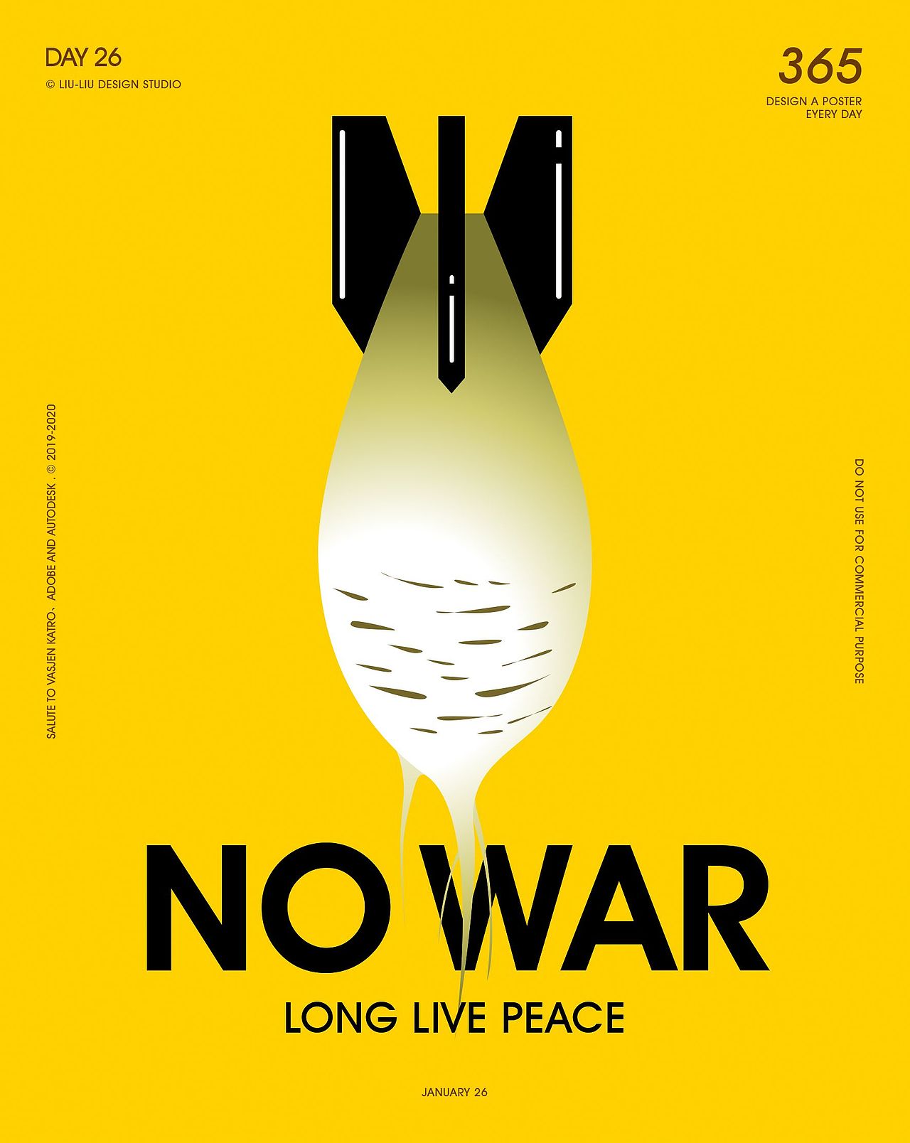 反战题材的原创创意海报