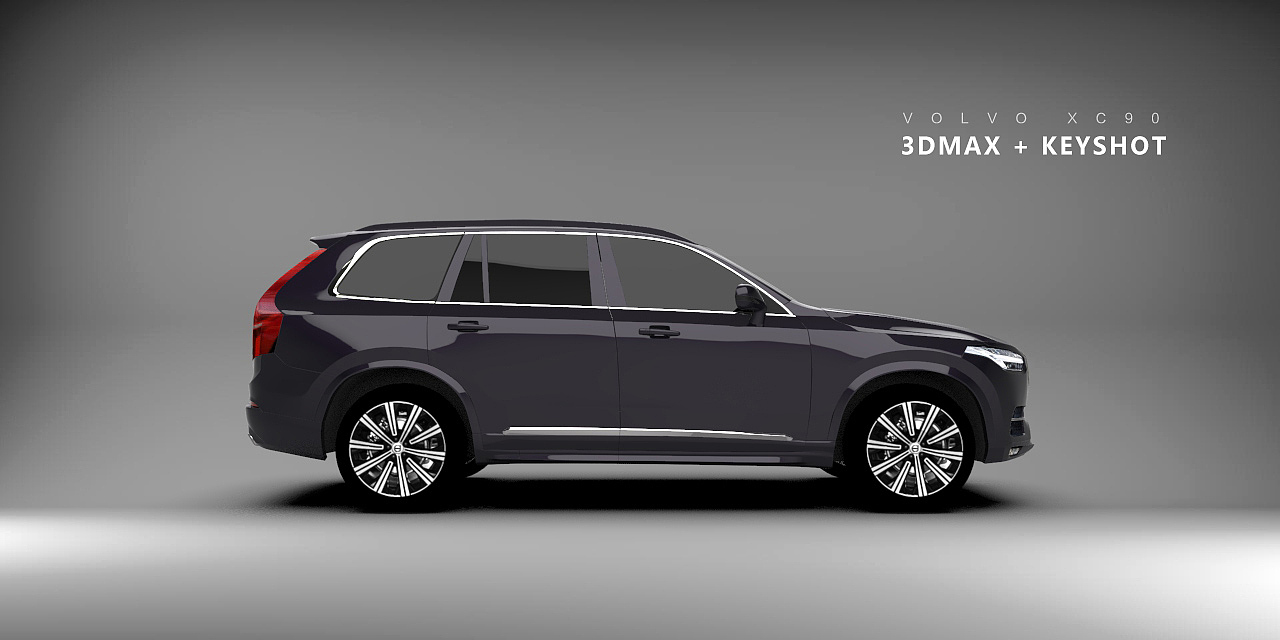 汽车建模加渲染练习