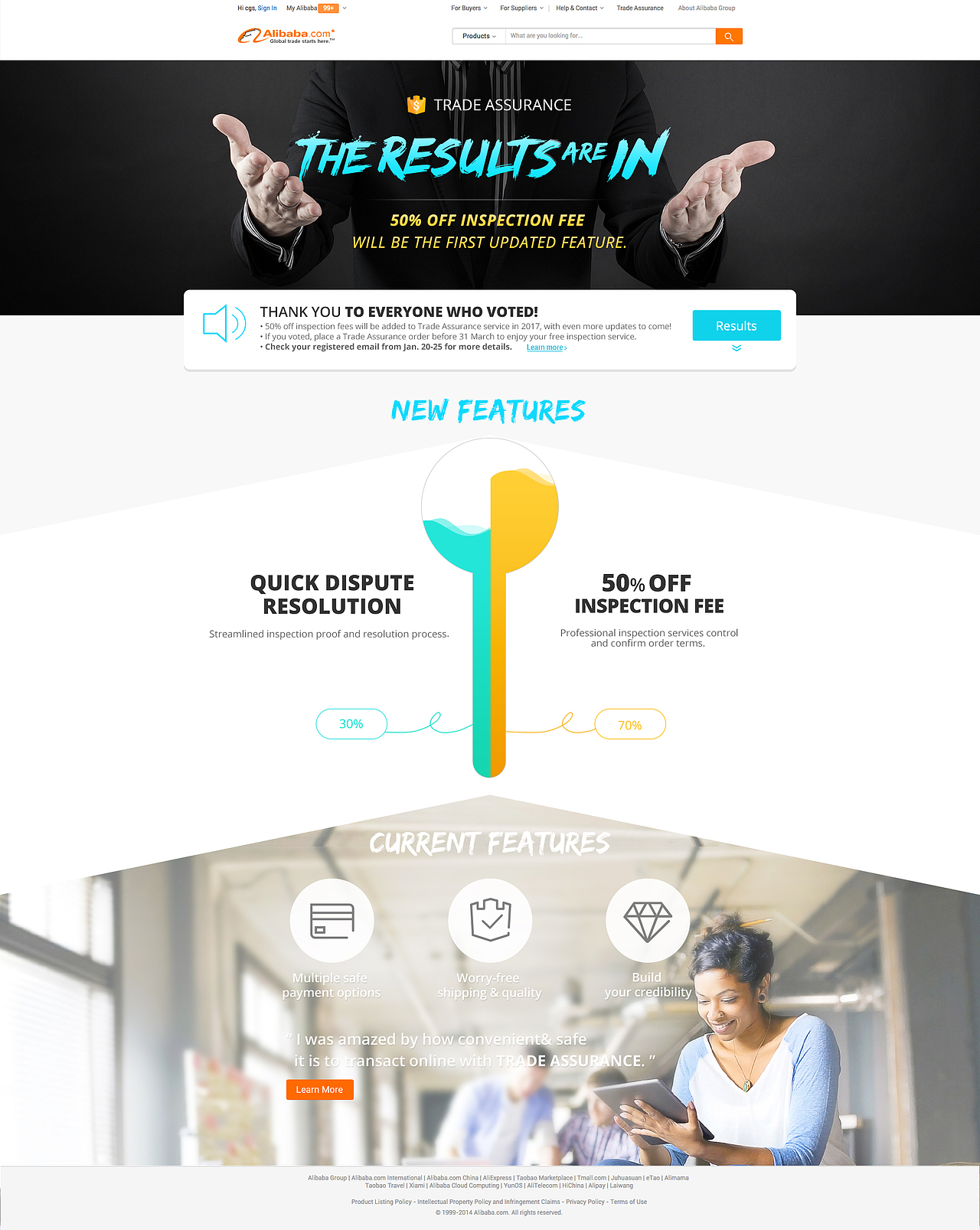 阿里巴巴国际站日常英文页面（图ZNzcyNTAzMzY=） - 运营设计 - 站酷设计师slongyang原创素材 - 站酷ZCOOL