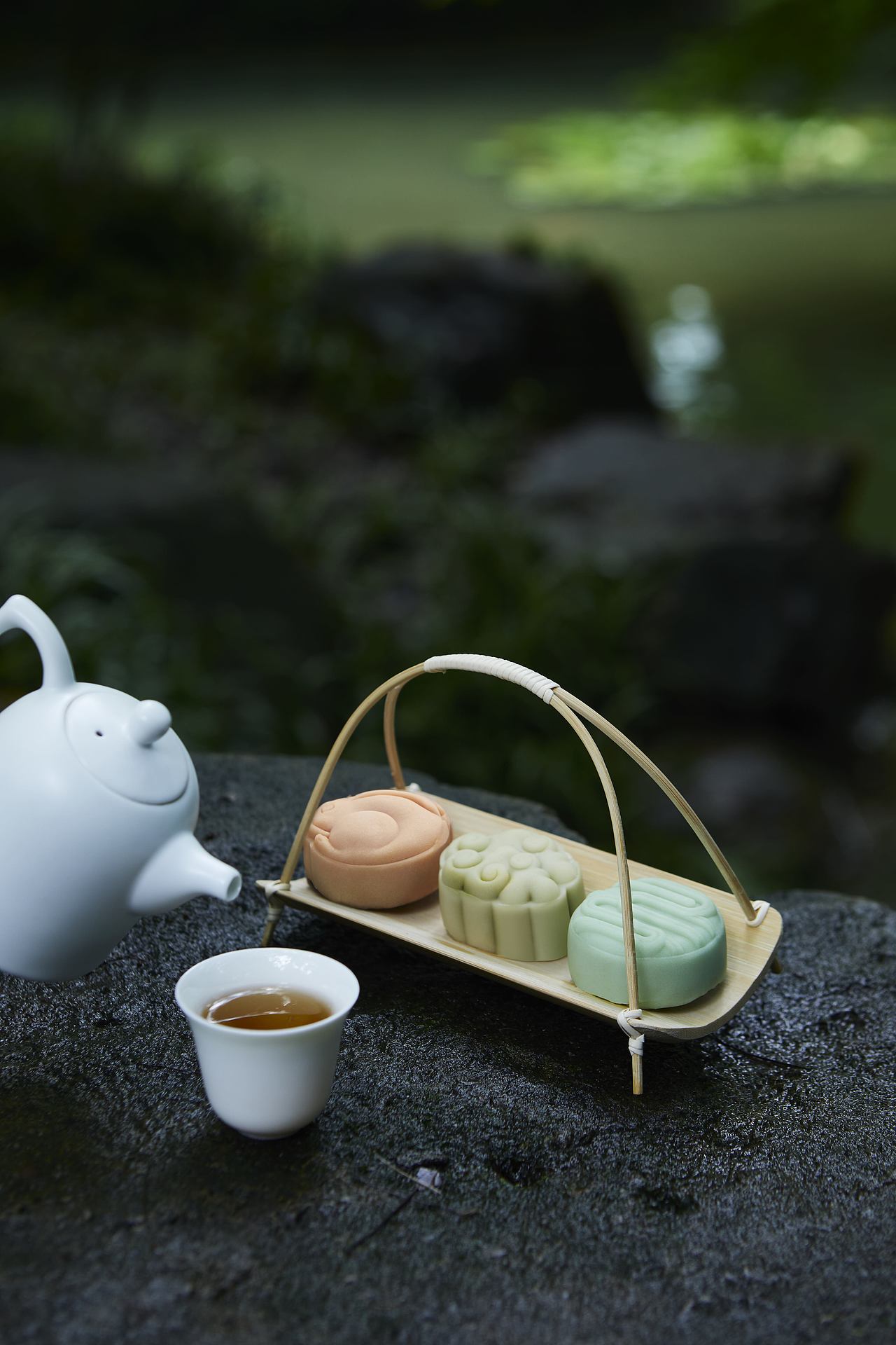 茶月秋明中秋月饼