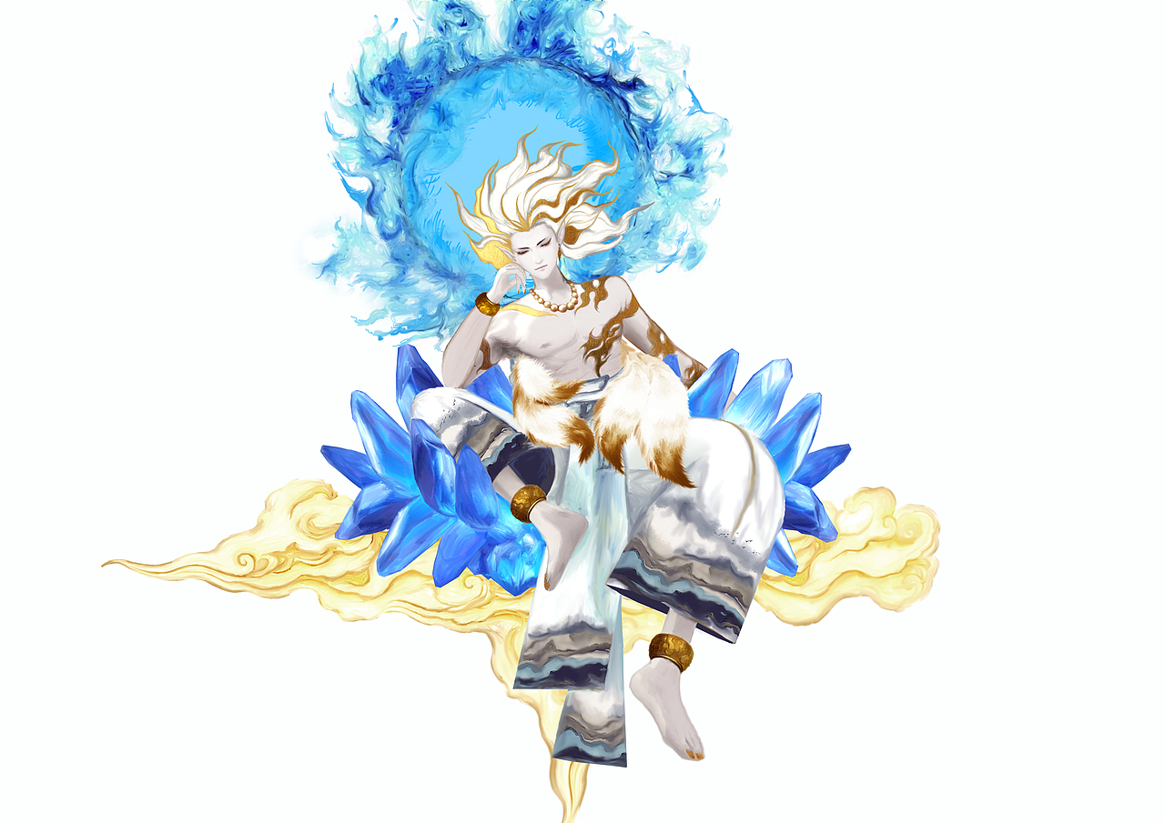 金身冰心（圖ZMTg3MDg2Njky） - 商業(yè)插畫 - 站酷設計師帝飾天丞原創(chuàng)素材 - 站酷ZCOOL