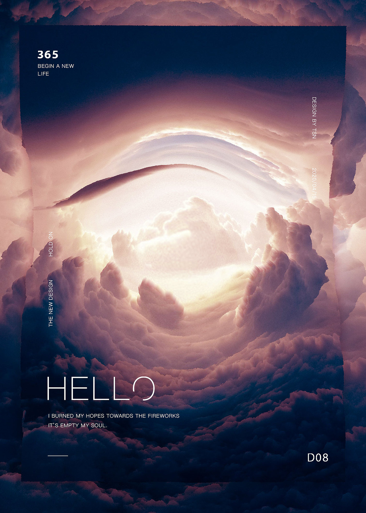 四月份打卡合集（图ZMjA3NDY1NTI0） - 海报 - 站酷设计师tsncooll原创素材 - 站酷ZCOOL