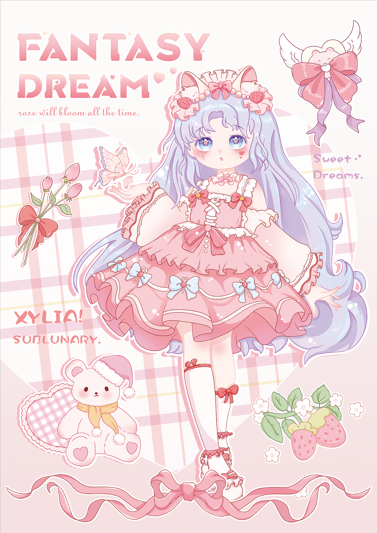 一组可爱的洛丽塔女孩～（图ZMzM2MjIyODY4） - 创作习作 - 站酷设计师啊雷雷原创素材 - 站酷ZCOOL