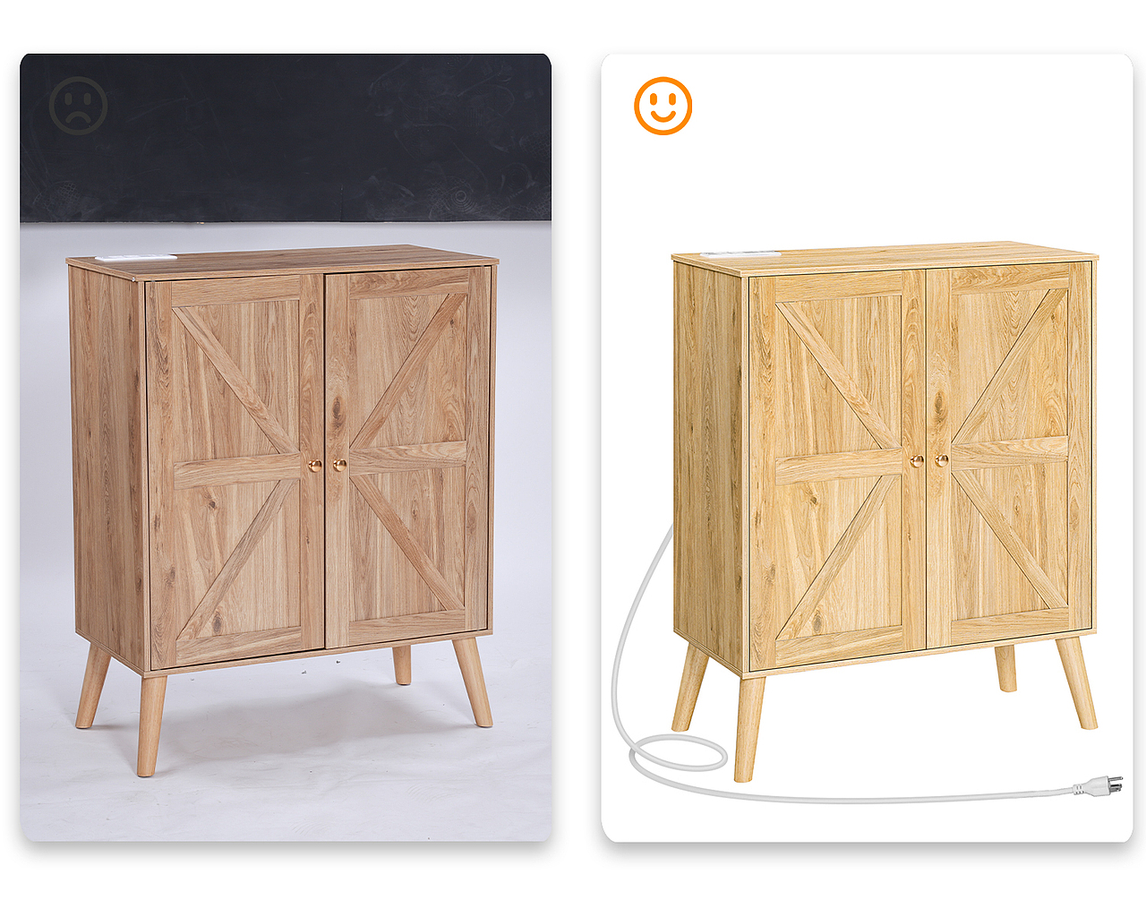 餐边柜实拍+渲染+精修