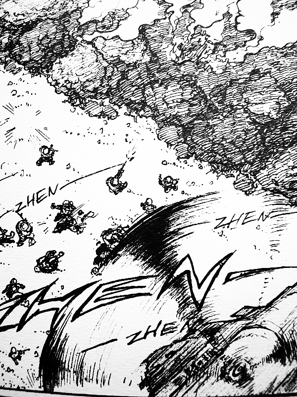 漫画《核战》（图ZMTE3MzI5MzY=） - 中/长篇漫画 - 站酷设计师Edwarde_Liu原创素材 - 站酷ZCOOL
